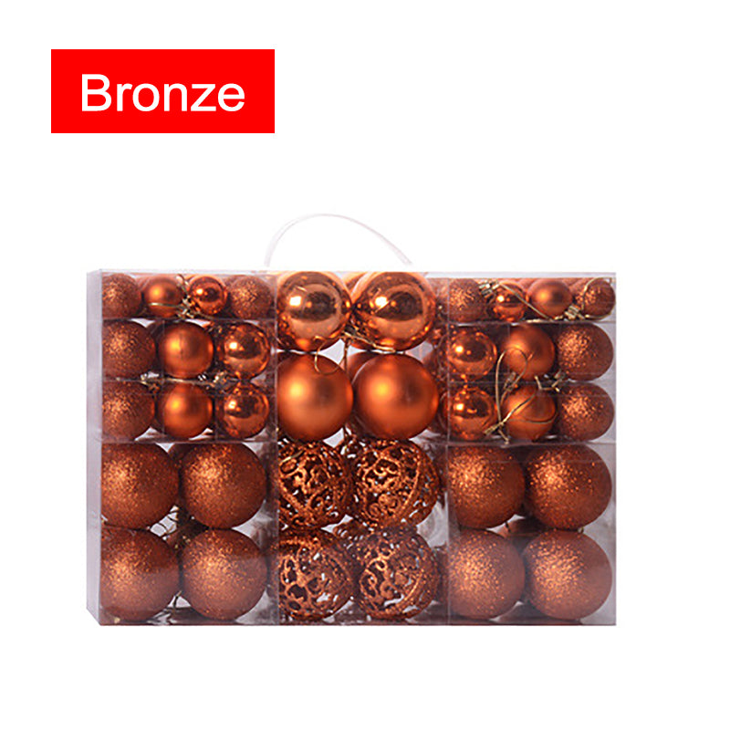 Christmas Matte Decorative Ball | Xmas Holiday Decor