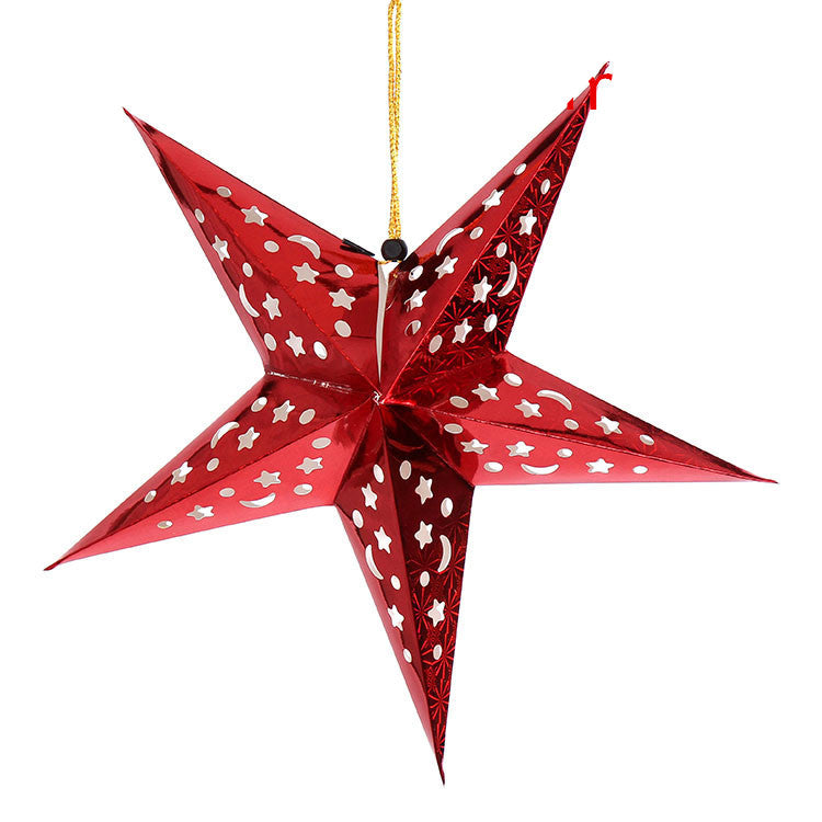 Christmas Star Ornaments | Xmas Holiday Decor