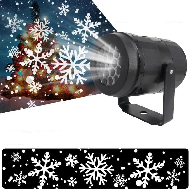 Christmas LED Snowflake Projection Light