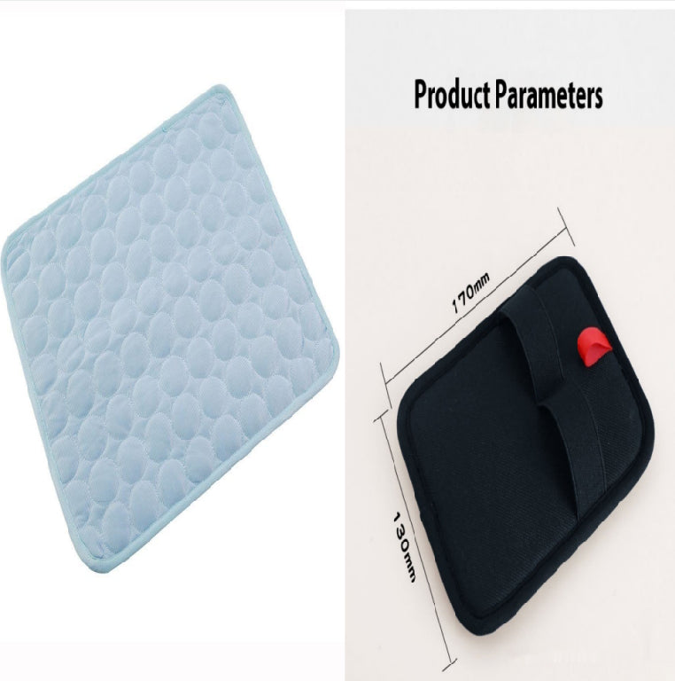 Pet Cooling Mat - Ice Silk Summer Bed Pad for Dogs & Cats, Multiple Sizes