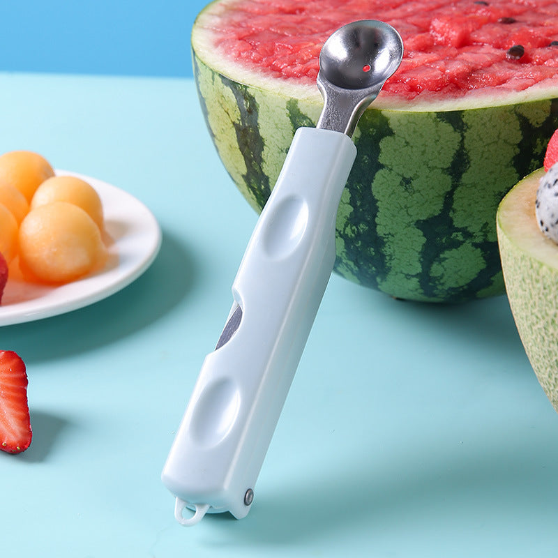 Stainless Steel Multifunctional Fruit Digging Spoon - Melon Baller