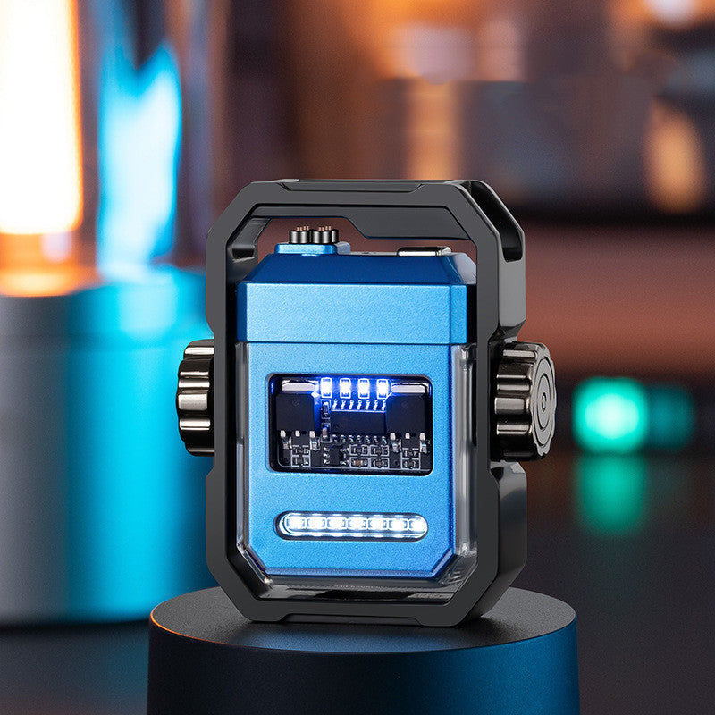 Double Arc Pulse Lighter - Windproof Outdoor Plasma Lighter