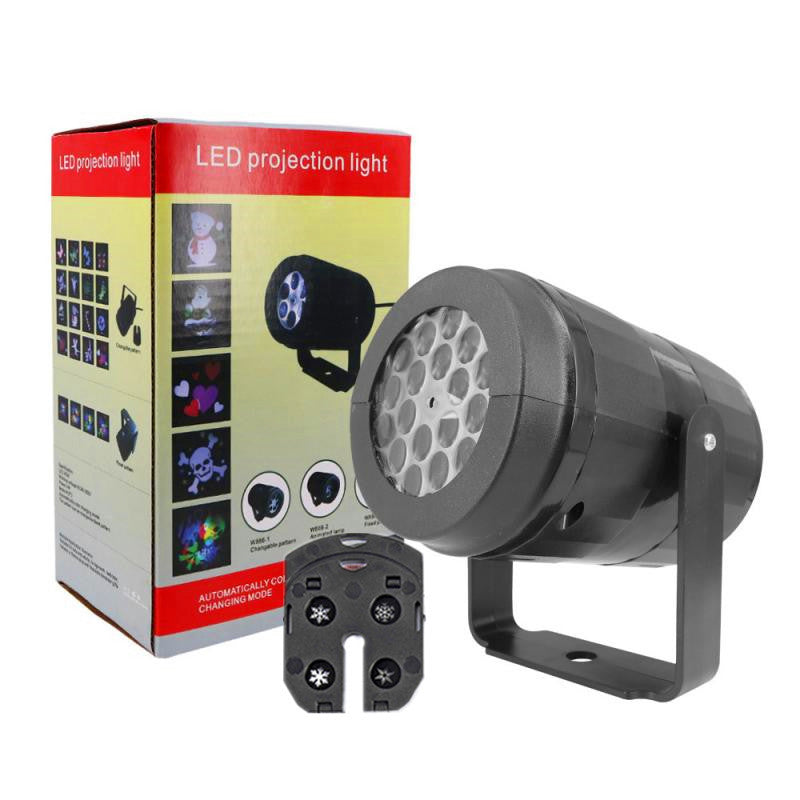 Christmas LED Snowflake Projection Light