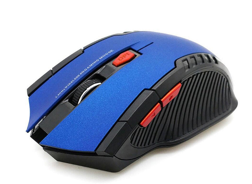 2.4G Wireless Optical Gaming Mouse - Silent Computer Mouse