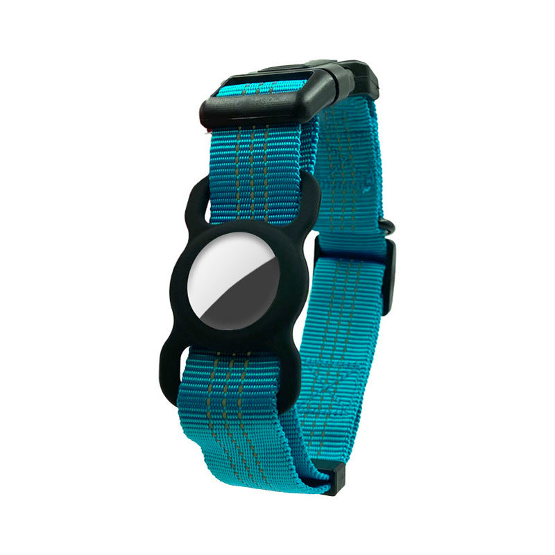 AirTag Pet Collar Cover - Protective Polyester Tracker Holder Collar