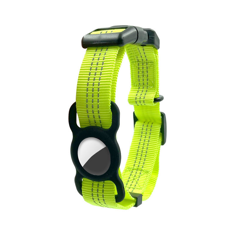 AirTag Pet Collar Cover - Protective Polyester Tracker Holder Collar