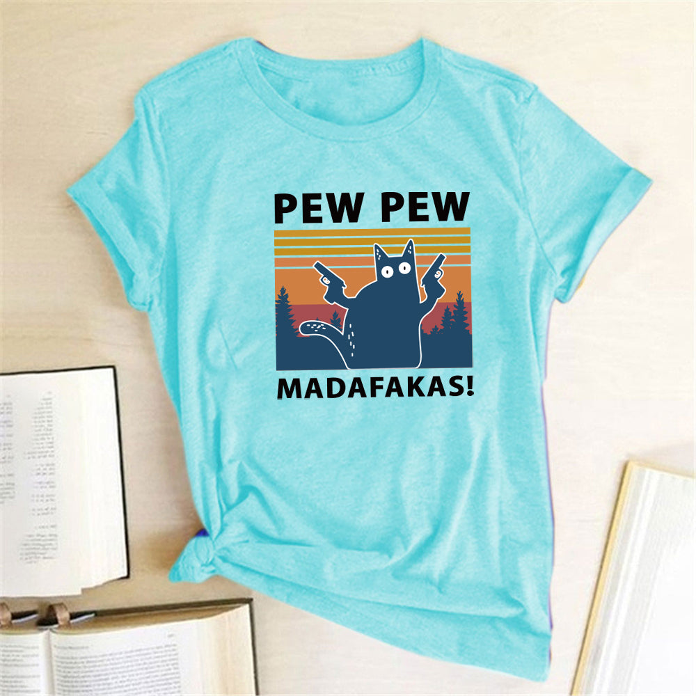 Short Sleeve Pew Maddakas T-Shirt Size Top
