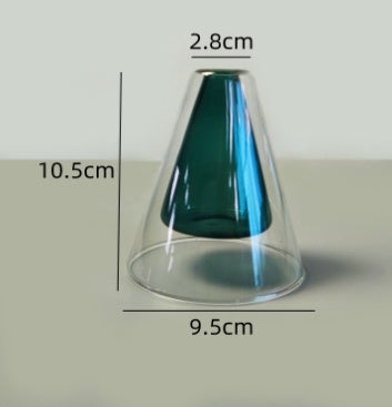 Modern Glass Vase - Home & Room Decor Flower Vase