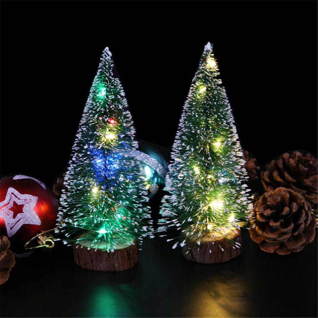 Christmas Decorations LED Lights Mini Tree | Xmas Holiday Decor