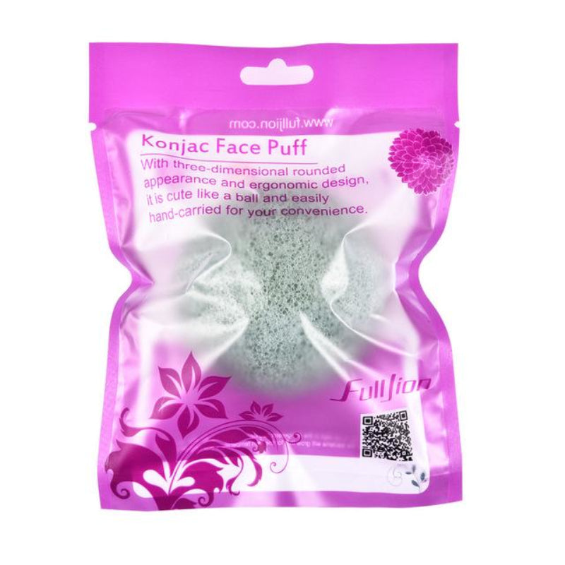 Konjac Sponge for Washing Face Round Konnyaku Facial Cleansing