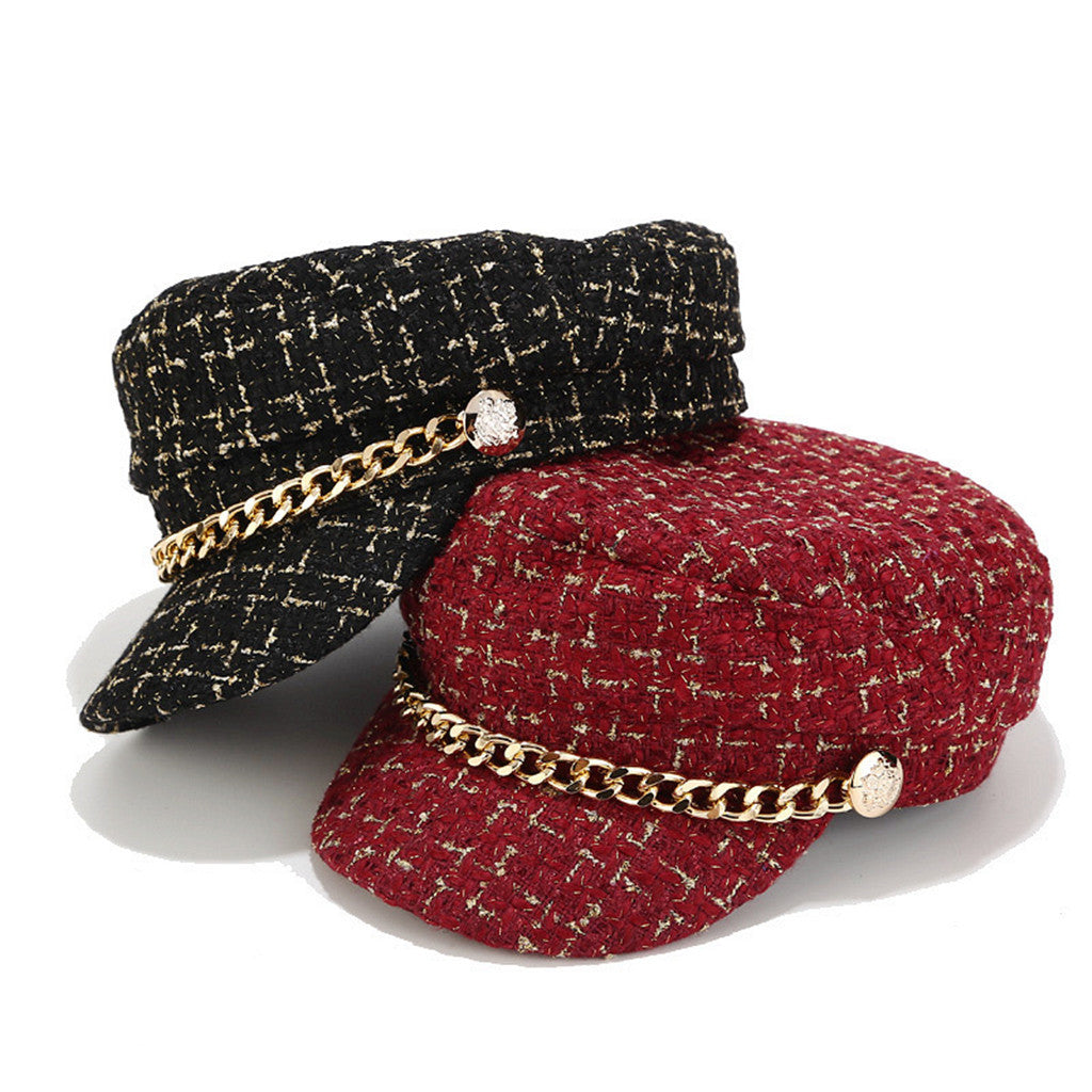 Hat Cap Octagonal – Women's Accessory