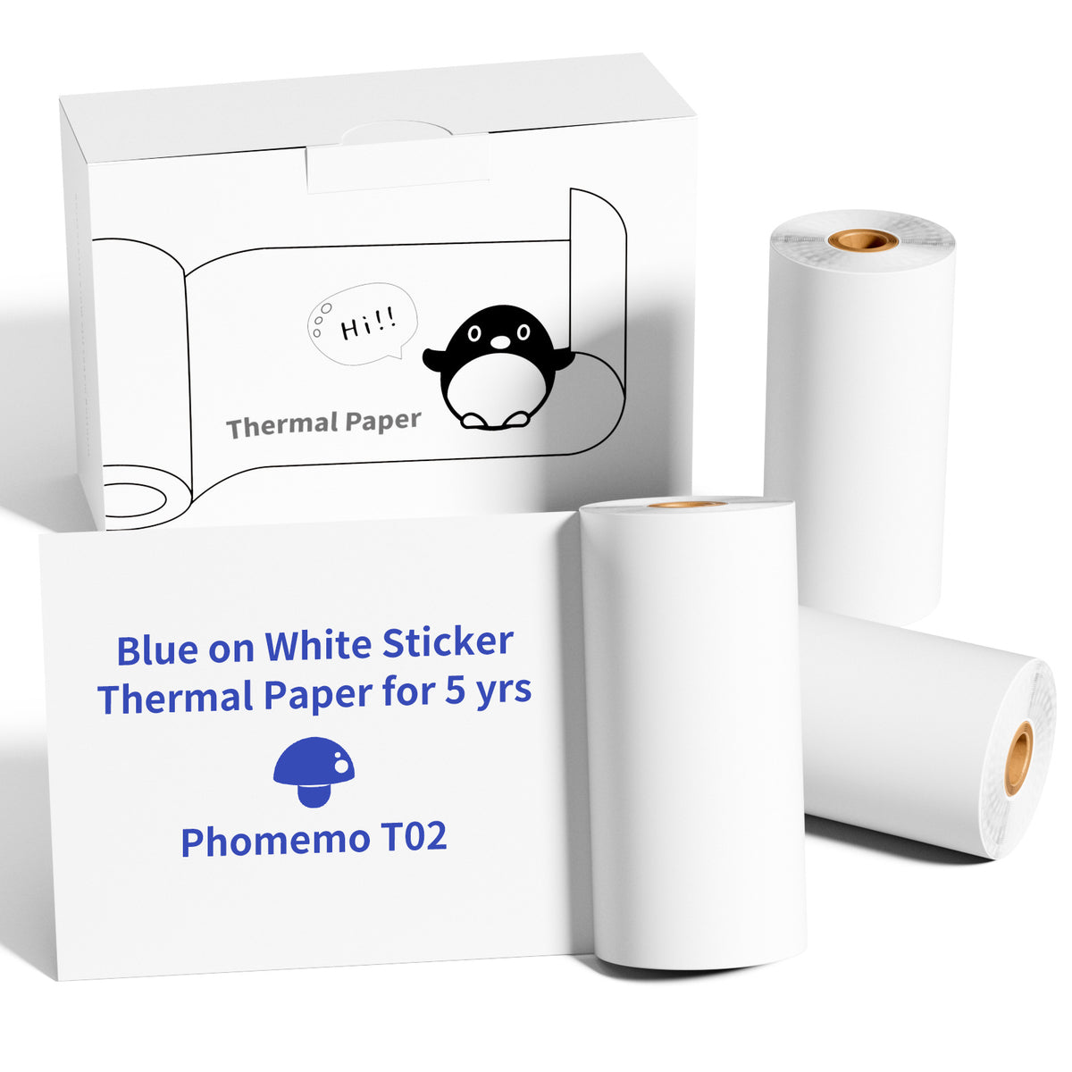 Mini Pocket Portable Printer - Bluetooth Photo & Label Printer