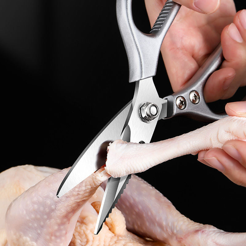 Kitchen Scissors Chicken Bone Food Seafood