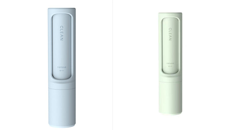 2-in-1 Reusable Pet Hair Remover Brush - Self-Cleaning Lint Roller for Furniture & Clothes