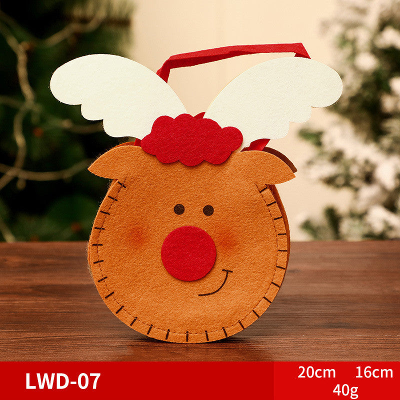 Christmas Gift Portable Brushed Bag | Xmas Holiday Decor