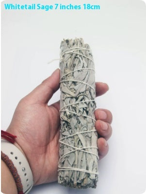 White Sage Smudge Bundle - Large Leaf Space Cleansing Sage Stick
