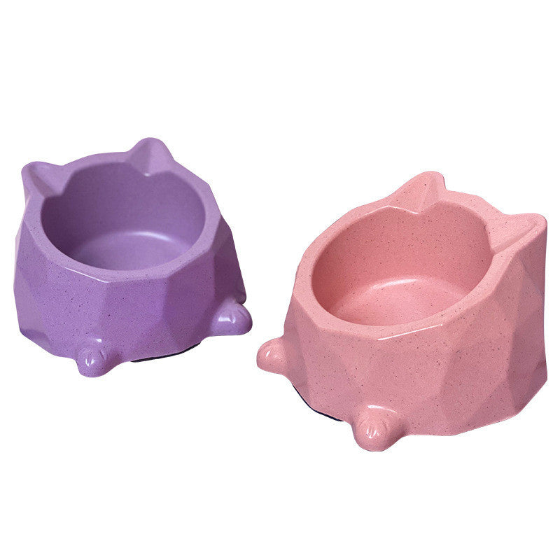 Cat & Dog Food Bowl - Pet Feeding Dish