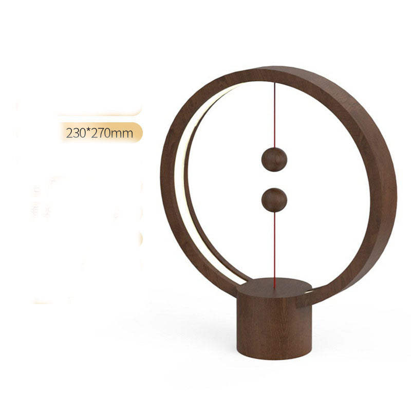 Creative Magnetic Balance LED Lamp - Levitating Switch Night Light Desk Decor