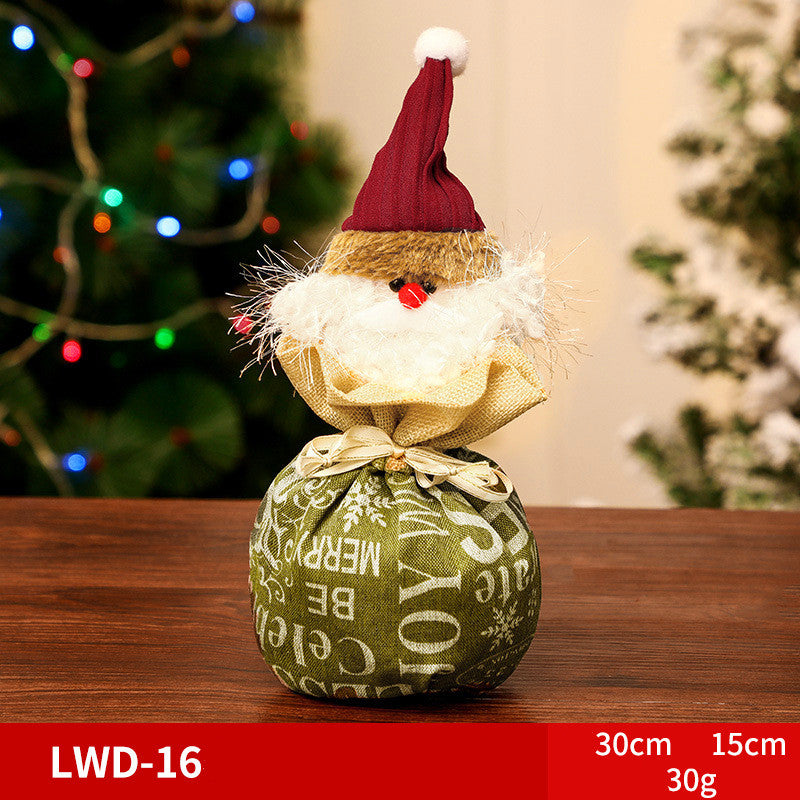 Christmas Gift Portable Brushed Bag | Xmas Holiday Decor