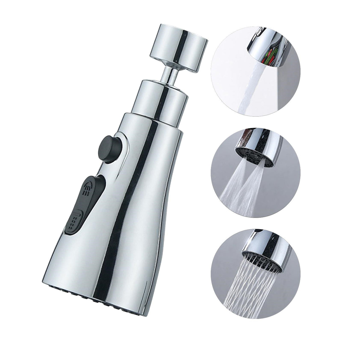 Universal Pressurized Anti-Splash Faucet Sprayer - Tap Extender