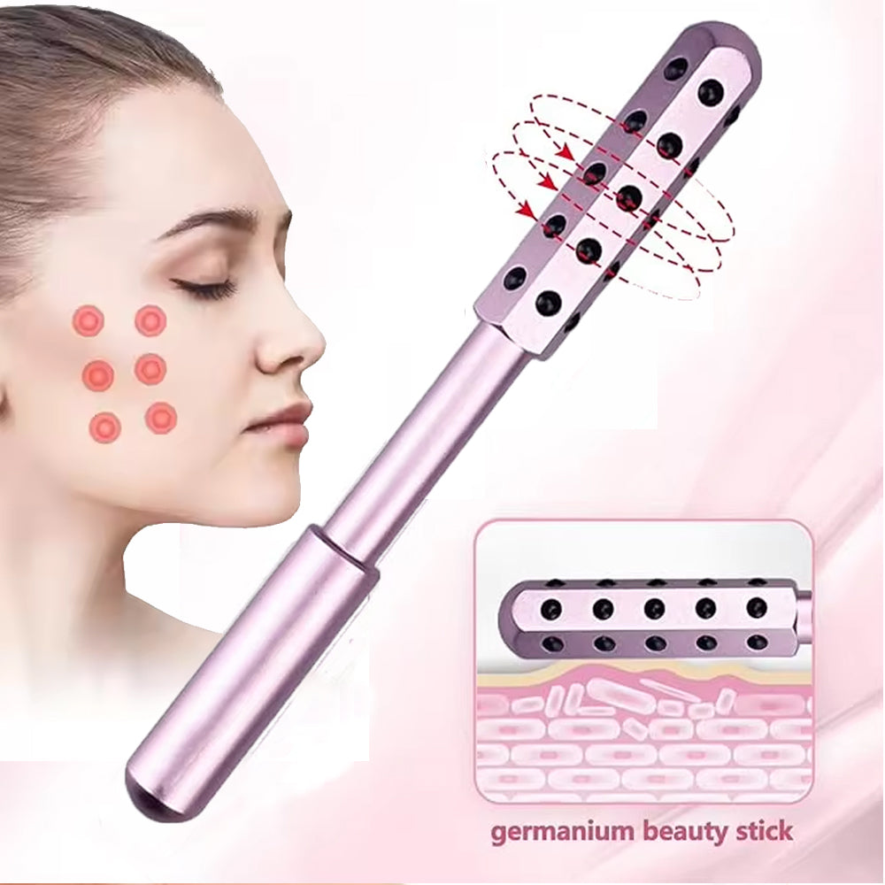 30 Germanium Beauty Stick Massage Facial Roller Face Lift Bar Anti