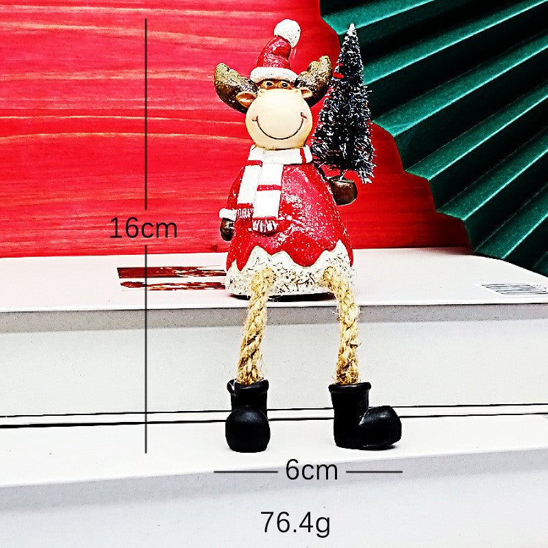 Christmas Gifts Resin Snowman Night Light Decoration Crafts | Xmas Holiday Decor