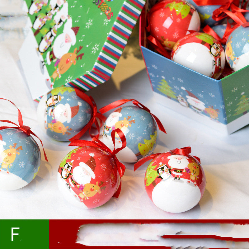 Christmas Gift Box with Tree Decoration Pendant | Xmas Holiday Decor