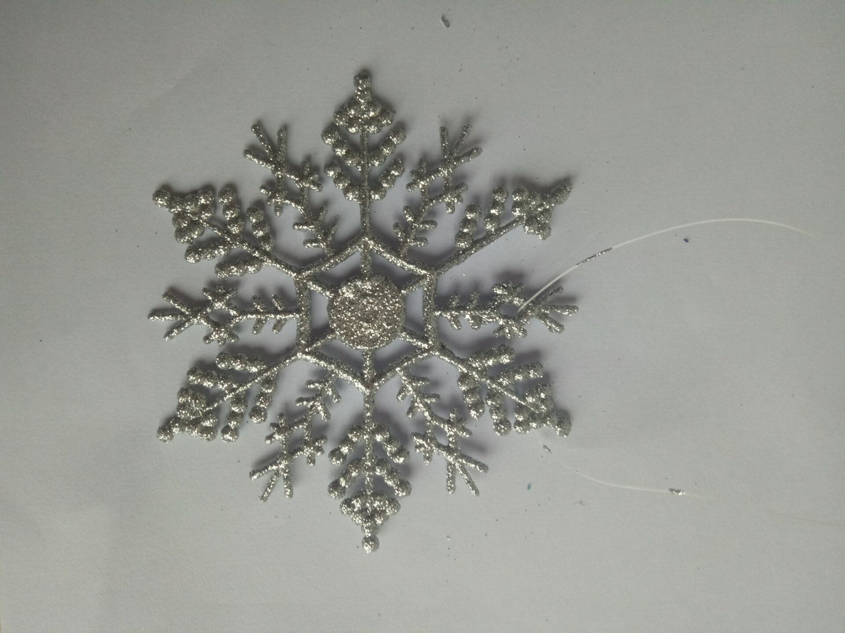 Christmas Decorations Acrylic 10CM Snowflakes Necessities Tree