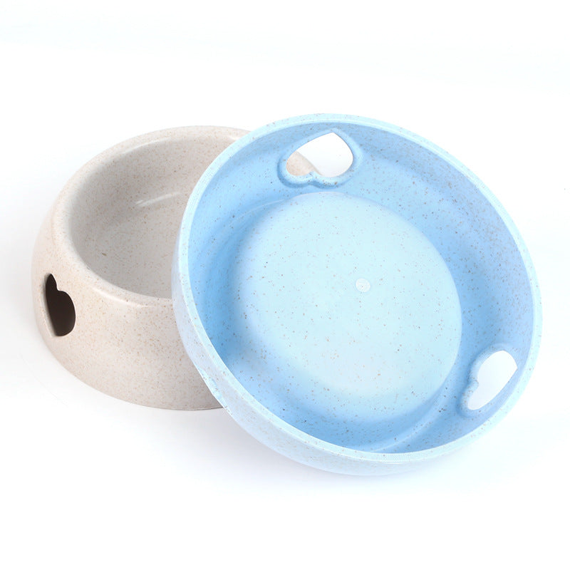 Heart Pet Food Bowl Set - Love Single Bowl for Dogs & Cats