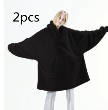 Hoodie Sweatshirt with Big Pocket Tops Sweater Comfortable Loose