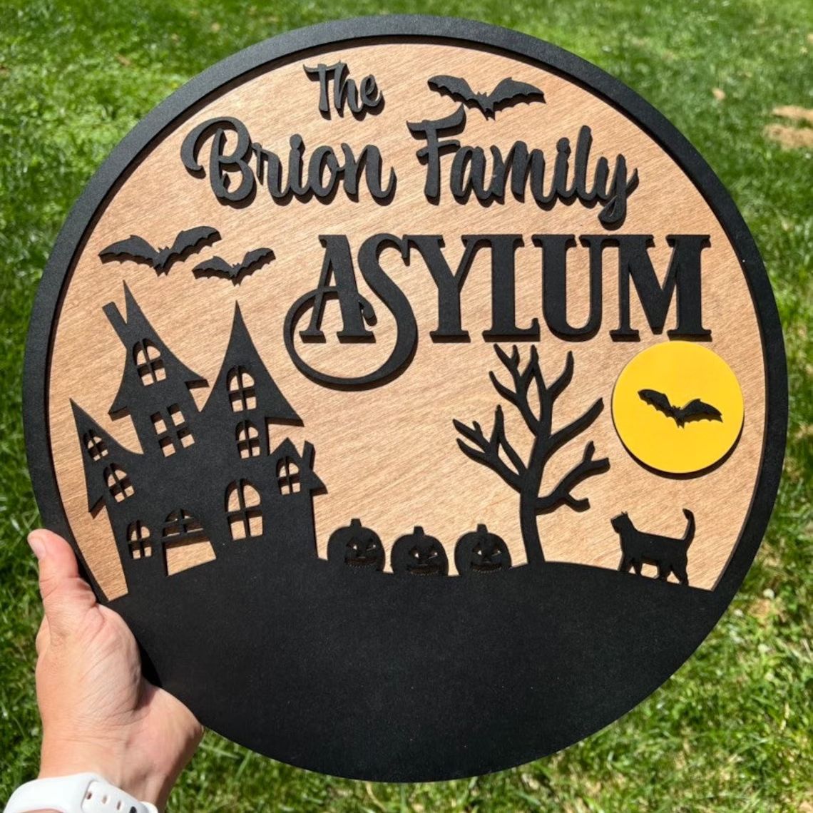Home Personalized Halloween Decor