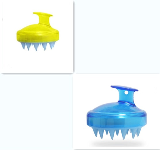Silicone Shampoo Brush Massage Scalp Hair