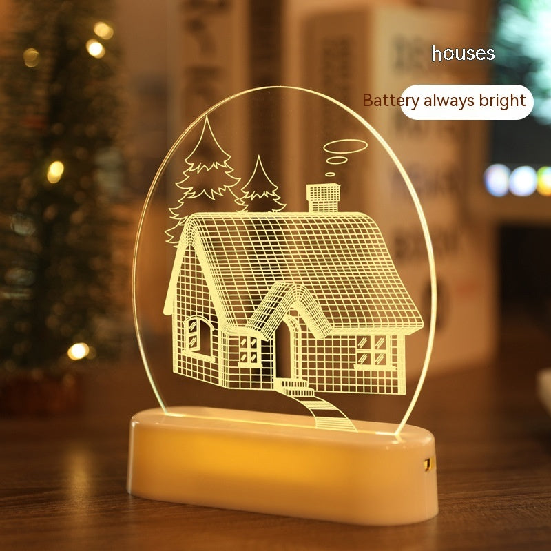 Christmas Decorations Night Light | Xmas Holiday Decor