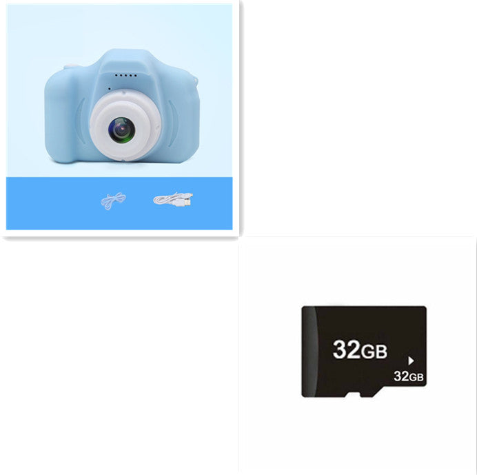 X2 HD Mini Cartoon Kids Digital Camera - Children’s Gift Camera