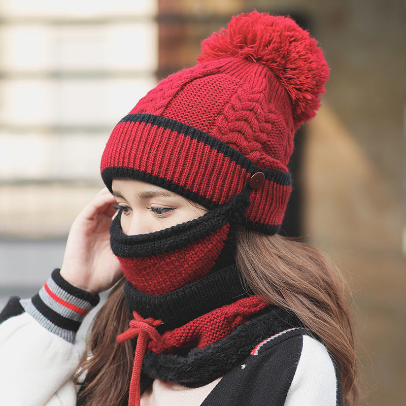 Plus Velvet Thick Bib Mask – Women's Fashion