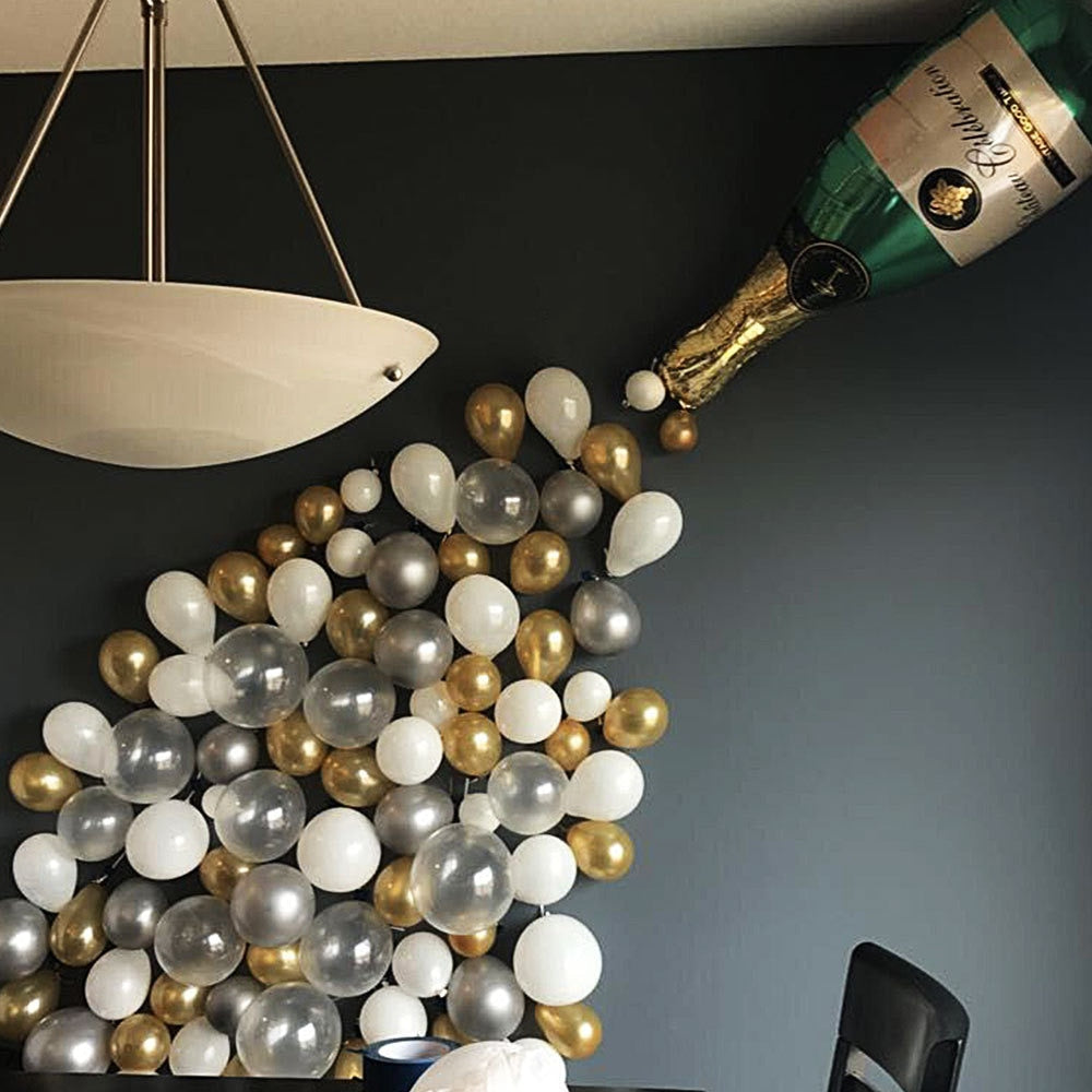 Christmas Birthday Party Aluminum Film Balloon Decoration | Xmas Holiday Decor