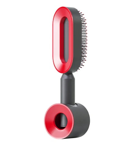 Self Cleaning Hair Brush for Women One-Key Loss Airbag Massage Scalp
