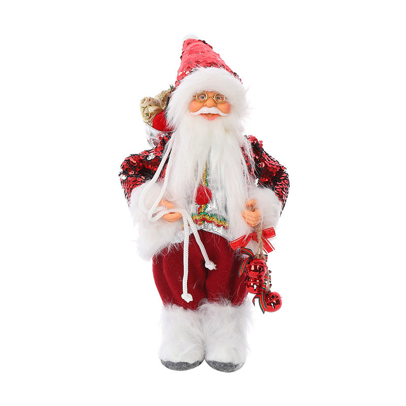 Christmas Doll Merry Decor for Home Navidad Noel Ornaments | Xmas Holiday Decor