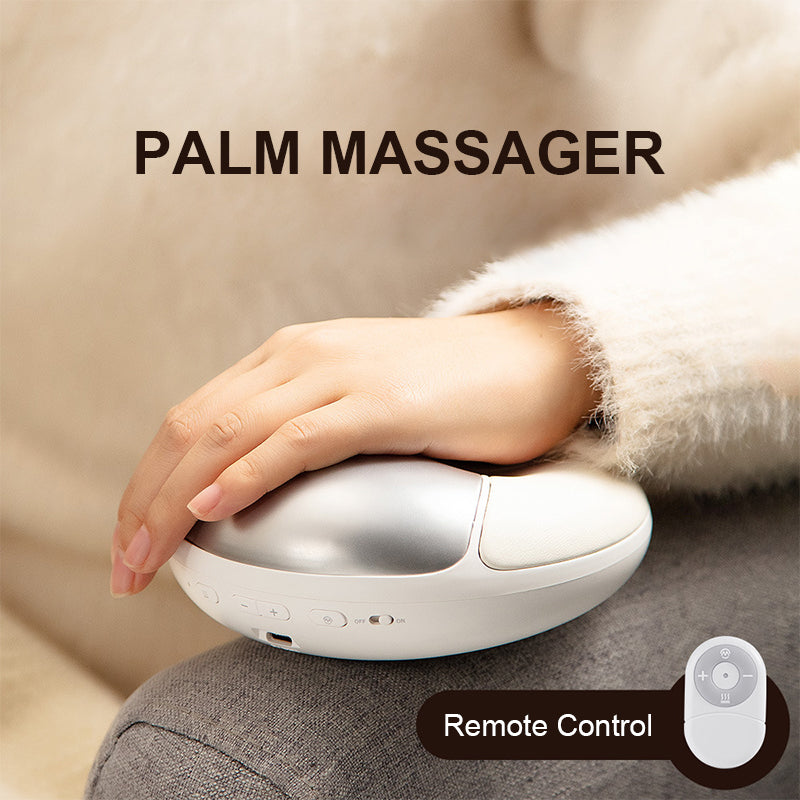 Smart Electric Hand Massage Device Heat Palm Finger Massager Magnetic