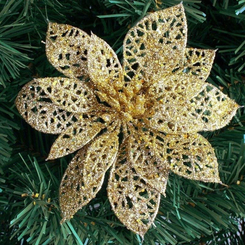 Christmas Decorations – 10cm (3.9in) Blue | Xmas Holiday Decor