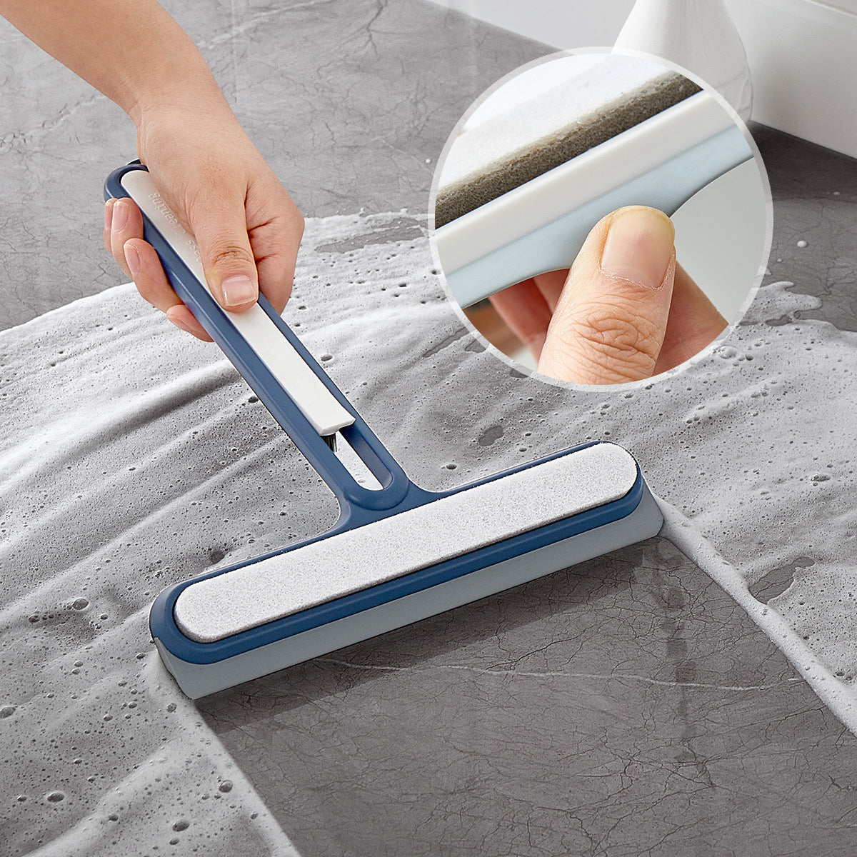 4-in-1 Windshield Cleaning Tool - Car Glass Wiper Brush with Extendable Handle