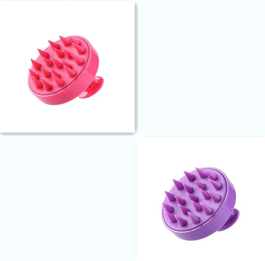 Silicone Shampoo Brush Massage Scalp Hair