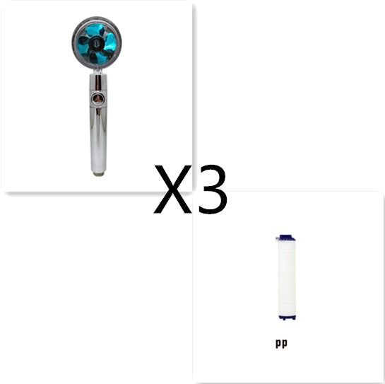 360° Rotating Water Saving Shower Head - High Pressure Rain Spray Nozzle