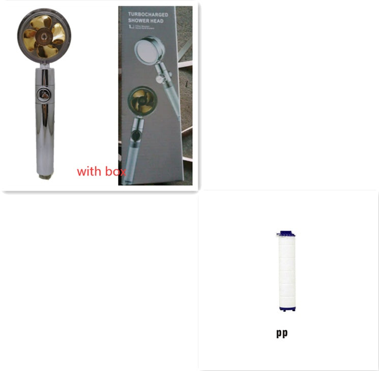 360° Rotating Water Saving Shower Head - High Pressure Rain Spray Nozzle