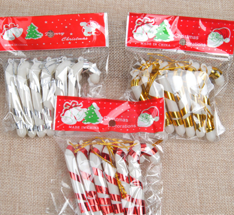 Christmas Tree Cane Ornaments | Xmas Holiday Decor