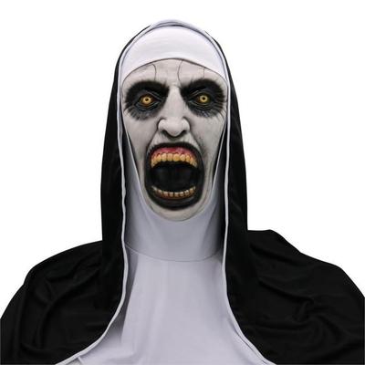 Glowing Horror Halloween Mask - Light-Up Thriller Headgear for Party & Cosplay