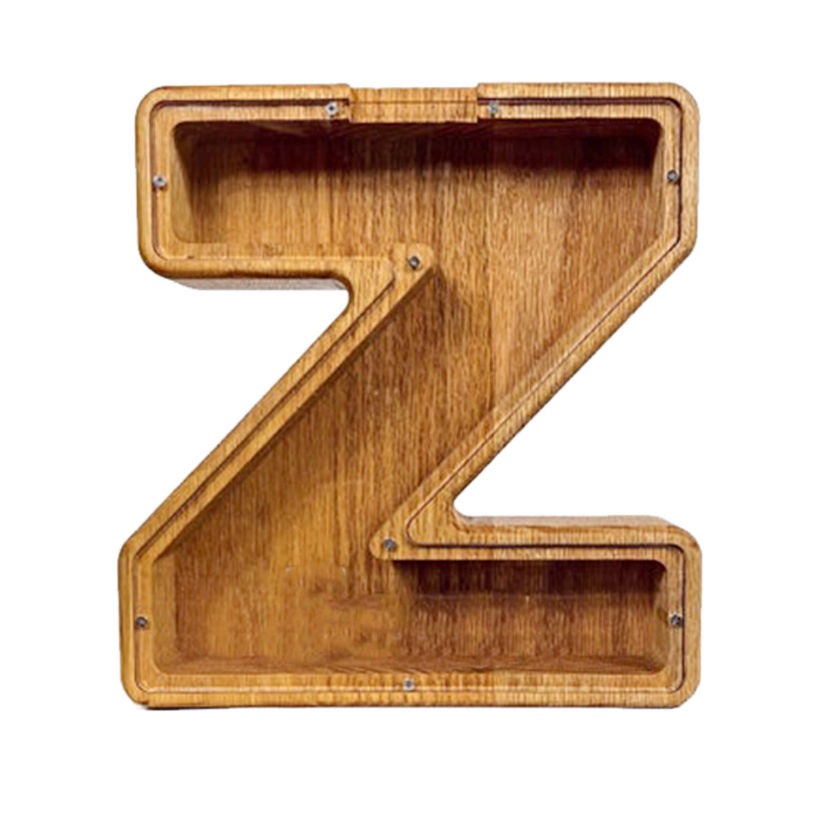Wooden Letter Piggy Bank - Creative Alphabet Money Box