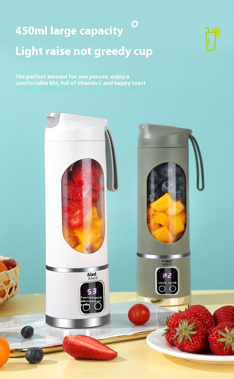 High-End USB Rechargeable Ice-Crushing Blender - Portable Juicer