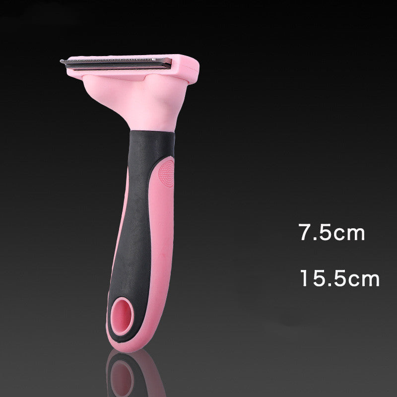 Pet Detangling Brush - Ergonomic Dog & Cat Grooming Comb