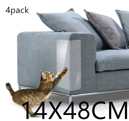 Cat Scratch Furniture Protector Pads - Anti-Scratch Sofa Guard Tape (Multi-Pack)
